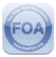 Fiber Optic Association logo